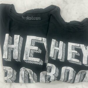 Brokedown matching Halloween shirts